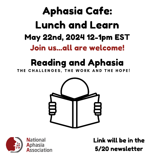 Aphasia Cafe: Lunch and Learn